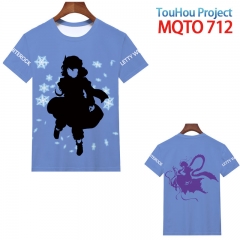 东方 Project MQTO 712 欧码全彩印花短袖T恤