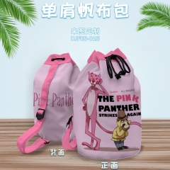 DJFBB015-粉红豹 动漫单肩帆布包