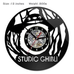 龙猫7 动漫创意挂画挂钟钟表PVC材质(不配电池)40款
