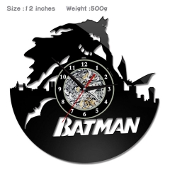 漫威 蝙蝠侠 动漫创意挂画挂钟钟表PVC材质(不配电池)40款