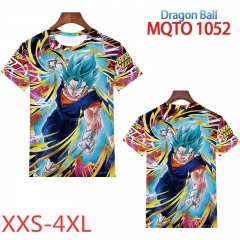 七龙珠 T恤牛奶丝网布欧码T恤MQTX-1052