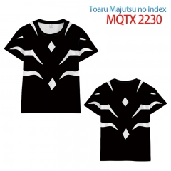 魔法禁书目录-MQTX-2230-全彩印花短袖T恤-2XS-5XL共10个码