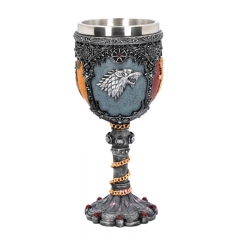 Sword Goblet权利的游戏杯子 不锈钢杯冰与火之歌水杯 中世纪酒杯