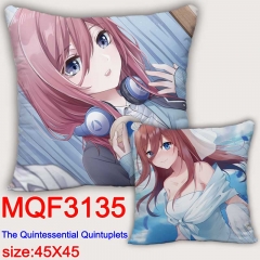 五等分的花嫁MQF3135 双面全彩抱枕靠枕-45X45CM