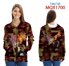 妖精的尾巴MQX-1700-(1)全彩拉链连帽贴袋卫衣外套XXS-4XL共9个码数