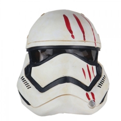星球大战9 Star Wars暴风白兵乳胶面具头盔万圣节周边Cosplay道具