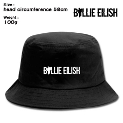 歌手 BILLIE EILISH  数码印渔夫帽帽子