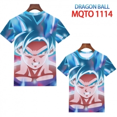 七龙珠-MQTO-1114-欧码全彩印花短袖T恤-2XS-4XL共9个码
