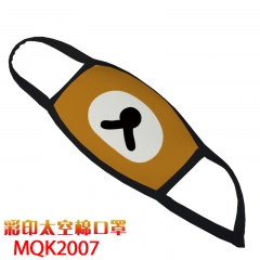 MQK 2007 布朗熊 彩印太空棉口罩