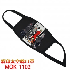 火影MQK 1101彩印太空棉口罩