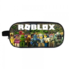 新款Roblox游戏周边学生创意笔袋韩版方形大容量儿童铅笔包可代发