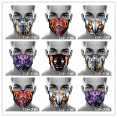 刀剑神域5款- 3D数码印花口罩