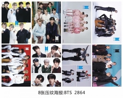 2864 BTS 海报 5套起批