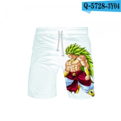 跨境 Dragon Ball Super Broly 龙珠：布罗利 短裤 沙滩裤