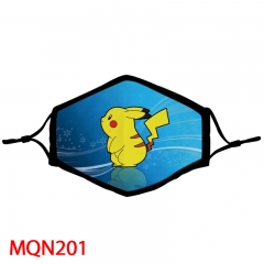 MQN-201效果图宠物小精灵 可放过滤片口罩