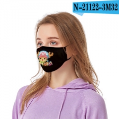 3D印花可放PM2.5过滤片成人口罩防尘可水洗棉口罩支持定制