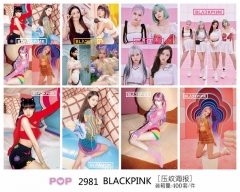 5套起批 2981 Blackpink 8张海报