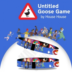 游戏捣蛋鹅Untitled Goose Game现货手环 织带腕带