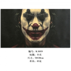 【KA019】小丑 牛皮纸复古海报咖啡厅酒吧家居装饰画