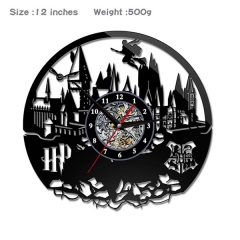 哈里波特 动漫创意挂画挂钟钟表PVC材质(不配电池)