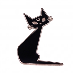 美少女战士黑猫露娜胸针卡通黑色猫咪徽章