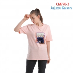 CM-778女咒术回战 女款 纯棉T恤