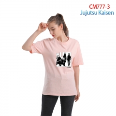 CM-777女咒术回战 女款 纯棉T恤