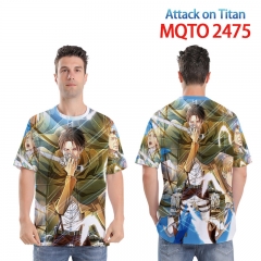 MQTO 2475进击的绿巨人欧码T恤