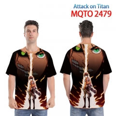 MQTO 2479进击的绿巨人欧码T恤