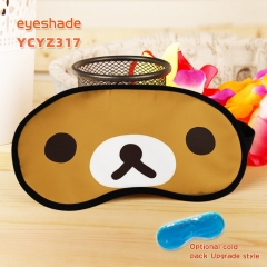 YCYZ317-轻松熊 动漫彩印复合布眼罩