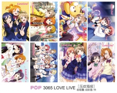 LOVELIVE 海报 8张一套