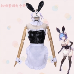 拉姆雷姆蕾姆cos服从零开始的异世界生活兔女郎女仆装情趣套装