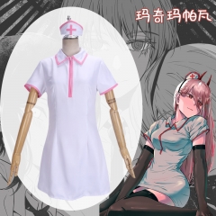 电锯人cos 玛奇玛恶魔猎人链锯人cos服动漫全套性感cospaly护士服