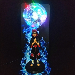 （带彩盒+带电）动漫火影忍者手办创意台灯led台灯 护眼灯发光玩具 创意发光