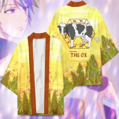 Haru the ox 奶牛图案 和服披风