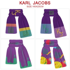 Karl Jacobs4款 动漫毛毛绒印象围巾围脖