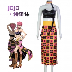 JOJO的奇妙冒险特里休·乌纳COS服萌娘JK女制服套装cosplay表演服
