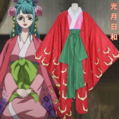 (成人款）海贼王和之国 光月日和cos服动漫和服日式cosplay服饰小紫