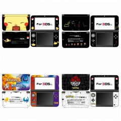 精灵宝可梦 厂家直销 3DSLL 游戏机彩贴 炫彩机身贴 支持来图定制 一件代发