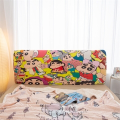 (70*180)床头罩日系可爱卡通动漫小新可拆洗改造通用全包床软包防尘保护套
