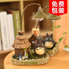 日式杂货森林精灵猫小夜灯卧室摆件树脂工艺品学生生日礼物
