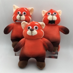 青春变形记Turning red小熊猫浣熊公仔卡通动漫毛绒玩具