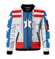 2021新品 America Chavez 3D动漫 cosplay 拉链夹克成人卫衣