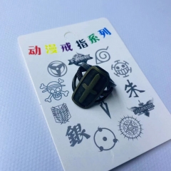 东京复仇者 新款镂空卡装戒指