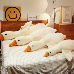 大白鹅抱枕毛绒玩具鹅玩偶公仔可拆洗大鹅抱枕床上陪睡娃娃