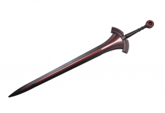 XSF6018BK  45" PU SWORD 黑色版本  《《Fate/Grand Order》  FATE 骑士王亚瑟·潘德拉贡 旧剑(黑化版)