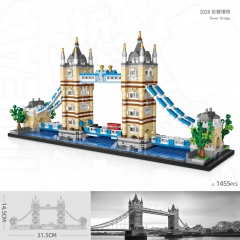 LOZ伦敦桥利智1026 儿童玩具益智拼插积木建筑模型摆件儿童礼物