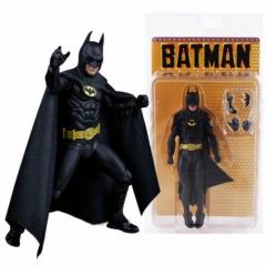 迈克尔·基顿25周年 1989年 蝙蝠侠BATMAN 全高约7” 18cm卡装可动手办模型 1