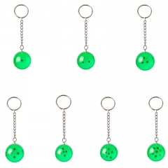 动漫新款吊坠 七龙珠1-7星钥匙扣 绿色龙珠树脂球