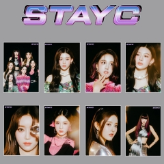 STAYC组合新专辑《SO BAD》海报 不干胶贴纸画报照片Sumin Sieun